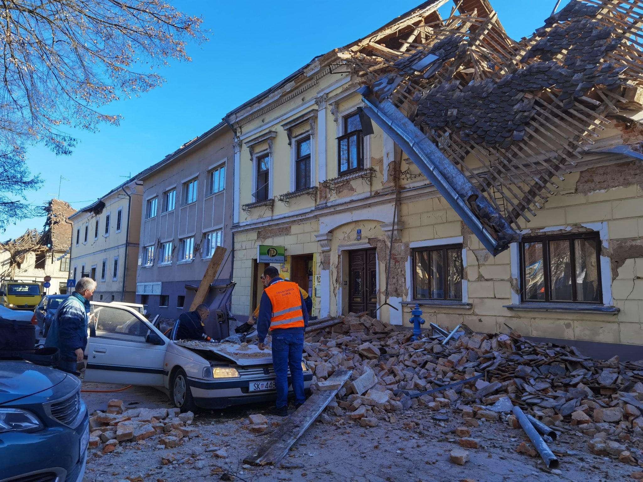 Νέος ισχυρός σεισμός στην Κροατία - Επέστρεψε ο τρόμος - Media