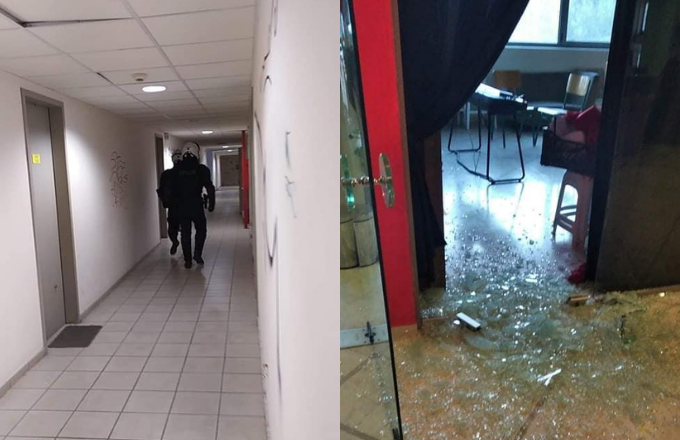 Φοιτητική Εστία ΕΚΠΑ: Εικόνες αστυνομικής βαρβαρότητας - Έσπασαν πόρτες σε δωμάτια για να συλλάβουν φοιτητές (Pics) - Media
