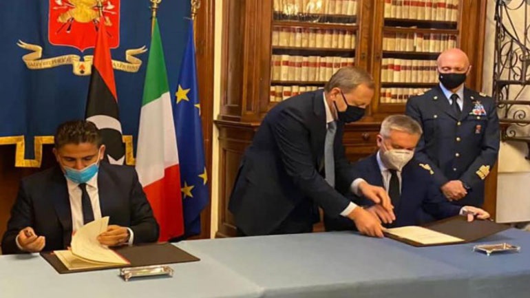 Ίταλο-Λιβυκό σύμφωνο αμυντικής συνεργασίας υπεγράφη στη Ρώμη - Media