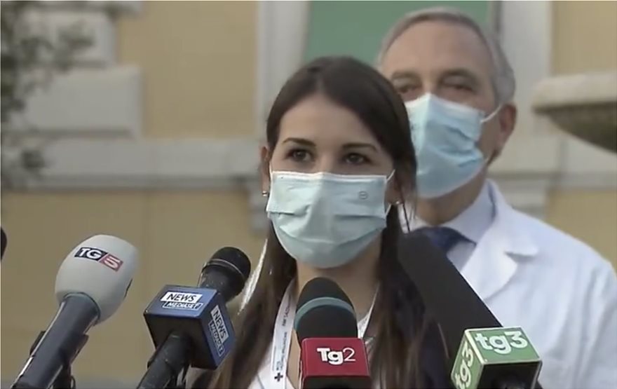 Ιταλία: Μία 28χρονη νοσοκόμα η πρώτη που θα κάνει το εμβόλιο (Video) - Media