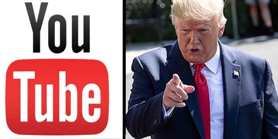 Τραμπ: «Τρίτωσε» το κακό, «πόρτα» και από το Youtube - Media