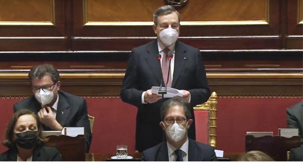 Ιταλία: Πρώτη ομιλία Ντράγκι στην Γερουσία - Προτεραιότητα σε πανδημία και οικονομική κρίση - Media