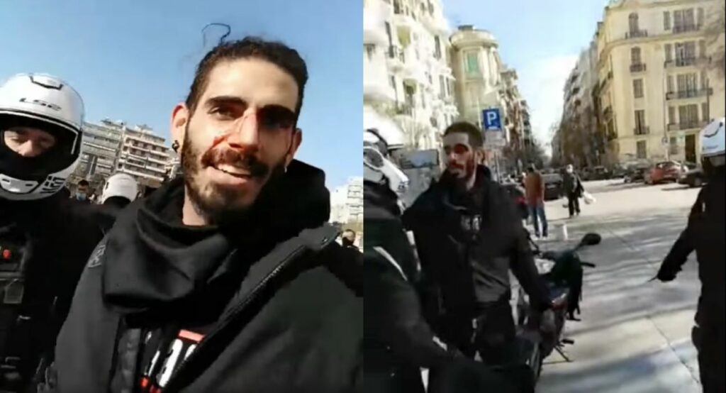 Θεσσαλονίκη: Αστυνομικοί χτυπούν και συλλαμβάνουν ανυποψίαστο υποψήφιο διδάκτορα (Video) - Media