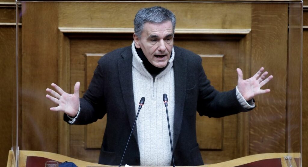 Τσακαλώτος: Με ανέκδοτο Αλέφαντου η ομιλία του στη Βουλή (Video) - Media