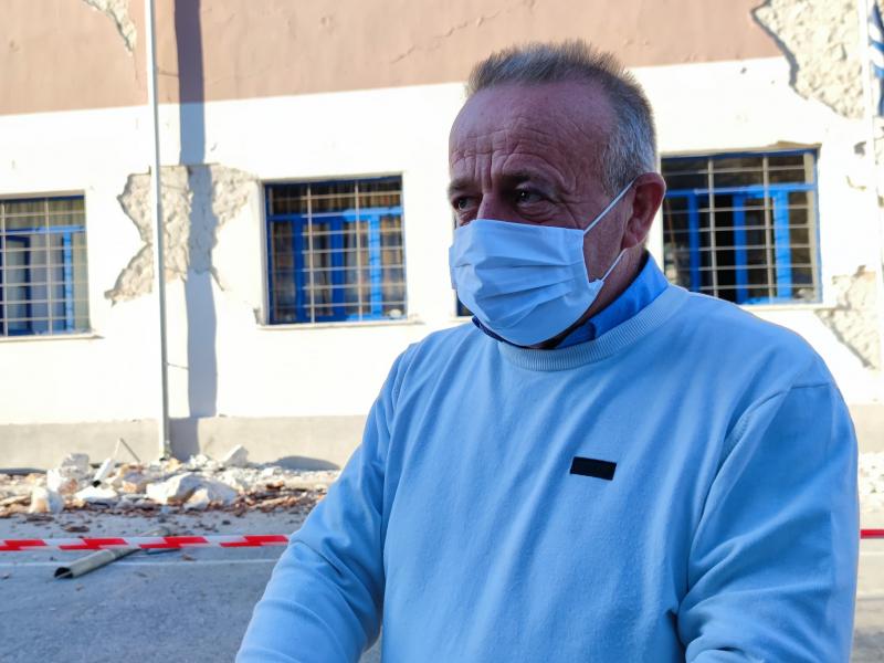 Σεισμός Ελασσόνας - Διευθυντής σχολείου: «Παρακαλούσα να μην καταρρεύσει το κτίριο» - Media