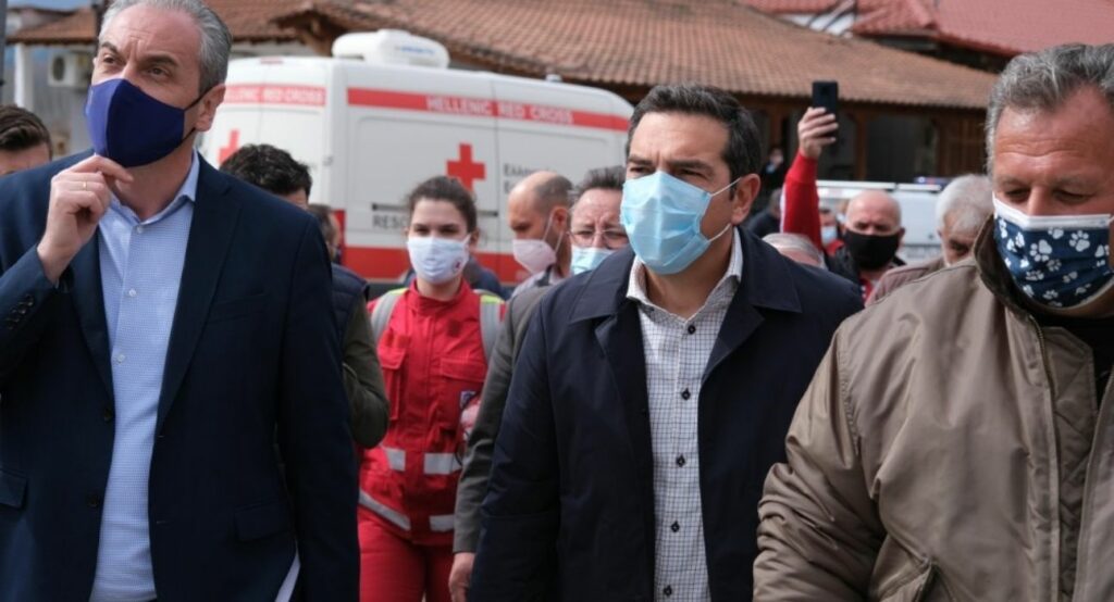 Τσίπρας: «Βομβαρδισμένο τοπίο» το Δαμάσι – Ανάγκη άμεσης στήριξης των σεισμοπαθών (Photos) - Media