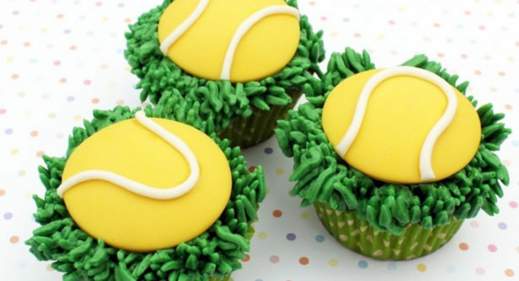 Tennis-cupcakes