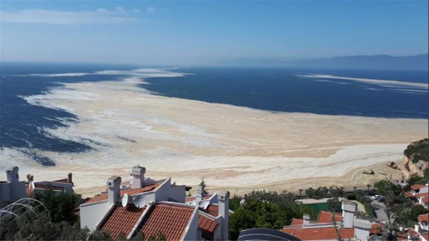 Τεράστια βλέννα σαν γλίτσα καλύπτει τη θάλασσα του Μαρμαρά και απειλεί το Αιγαίο (Photos)