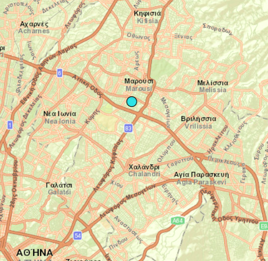 Επιφανειακός σεισμός «ταρακούνησε» την Αθήνα 12