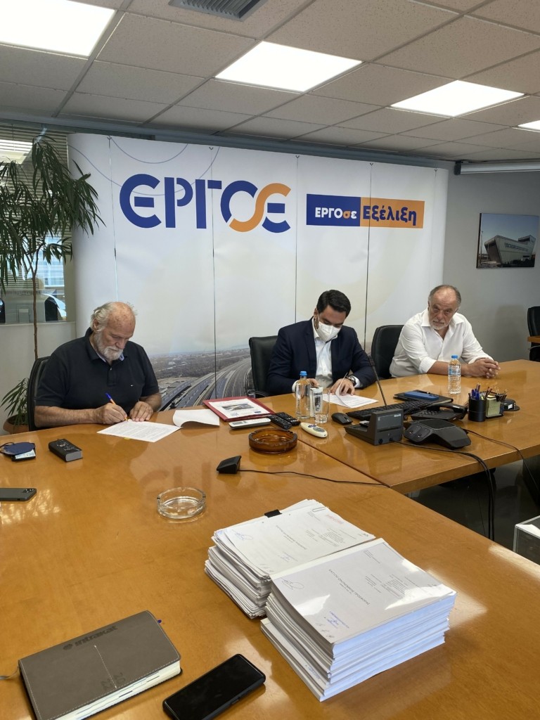 Υπογραφή σύμβασης ν2 για τη Β΄ φάση ανάπτυξης του Κεντρικού Σιδηροδρομικού Σταθμού Αθηνών
