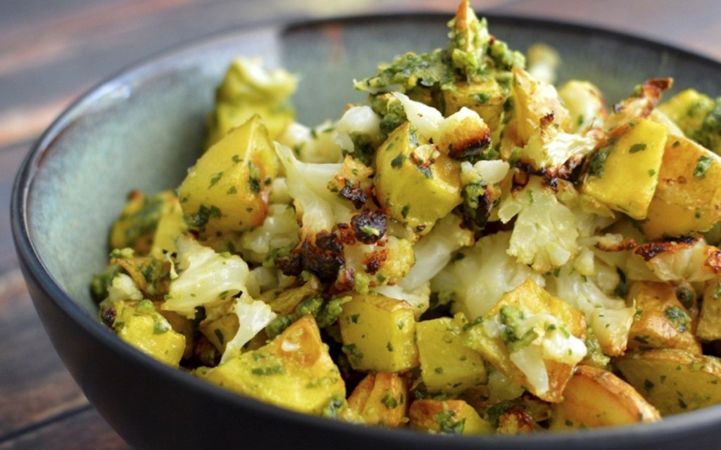 pesto-roasted-cauliflower-and-potatoes
