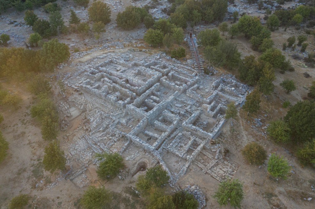 Αεροφωτογραφία+του+ανακτόρου+της+Ζωμίνθου