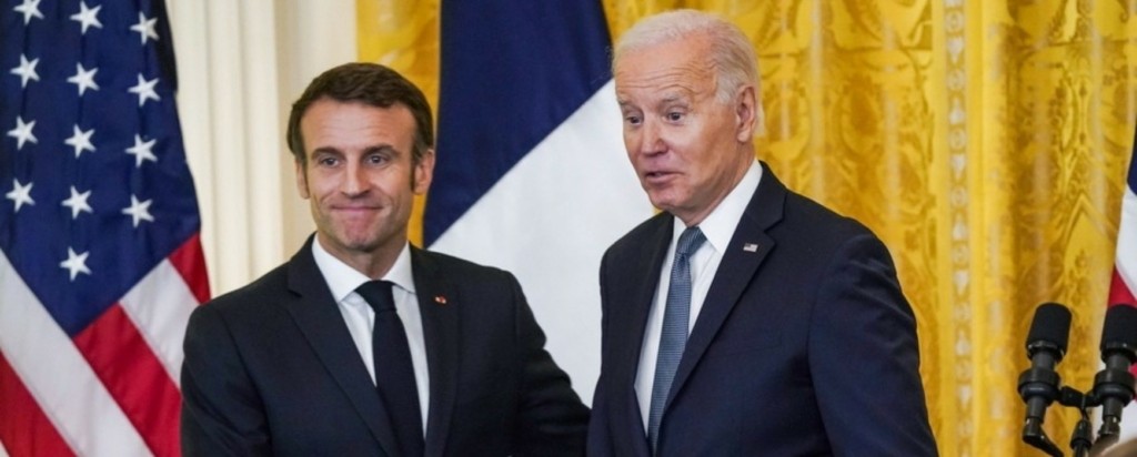 biden macron