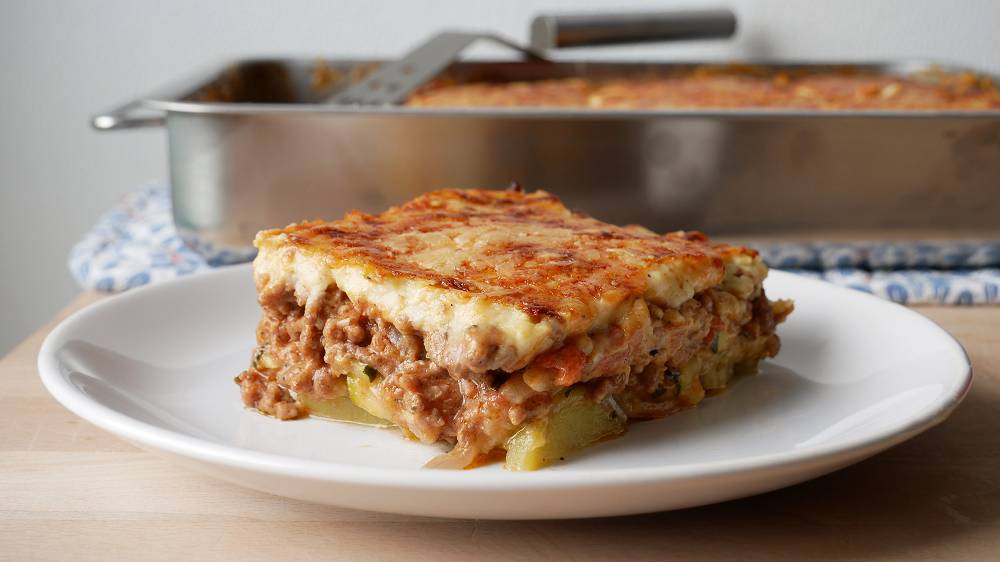 zucchini moussaka