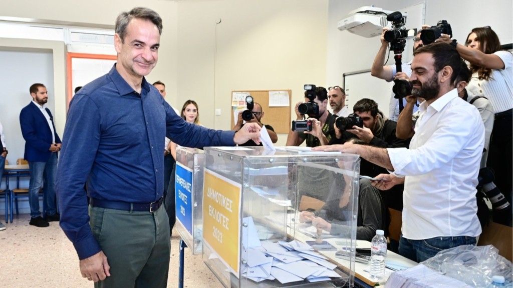 kyriakos mitsotakis new