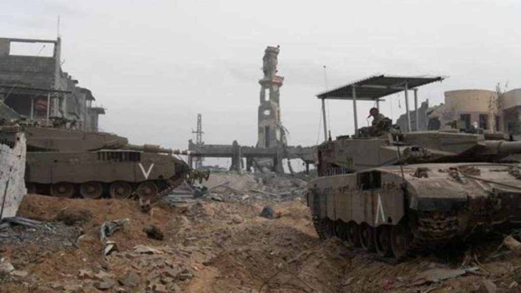 tanks gaza