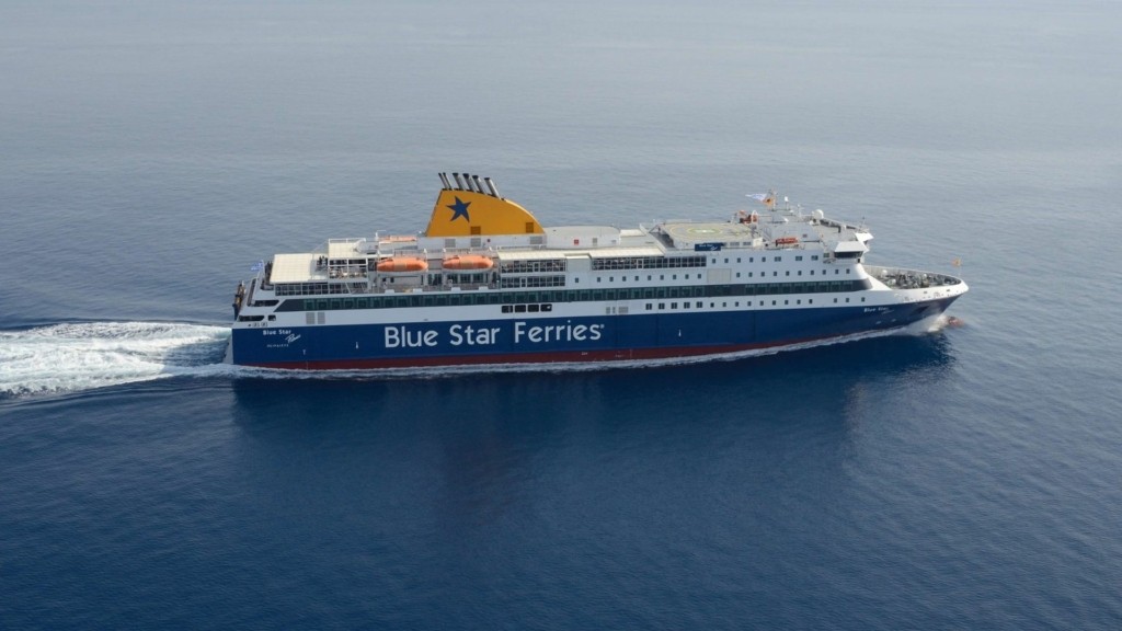 blue star ferries new