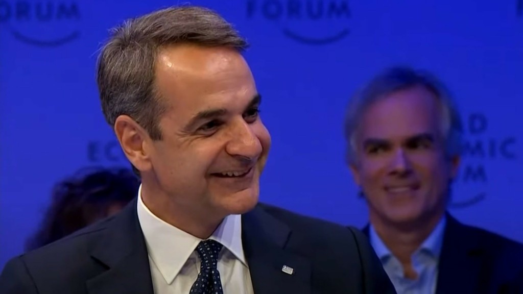 mitsotakis davos