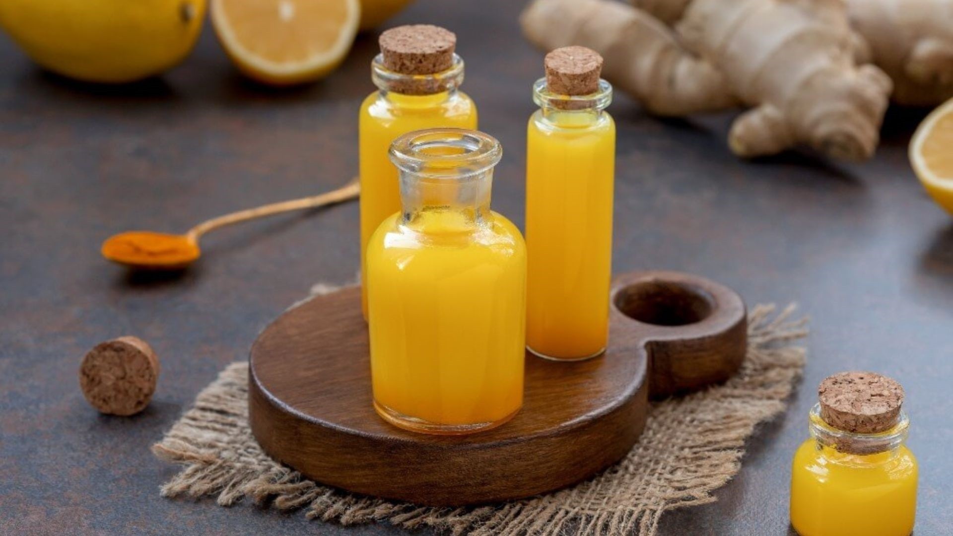 Σπιτικό σφηνάκι τζίντζερ (ginger shot), για ενίσχυση του ανοσοποιητικού