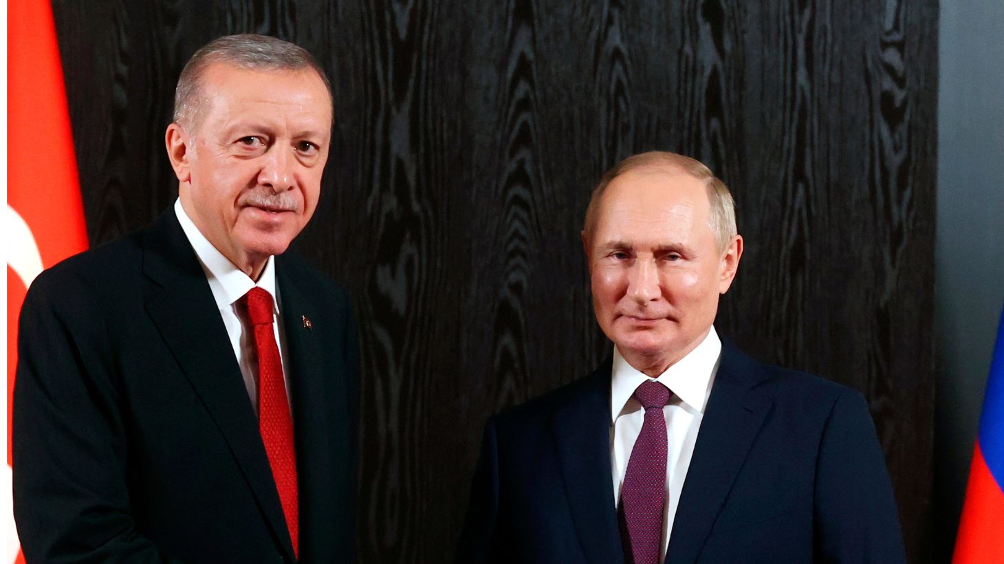 Putin in Erdogan razpravljala o Siriji, Ukrajini in dvostranskih odnosih