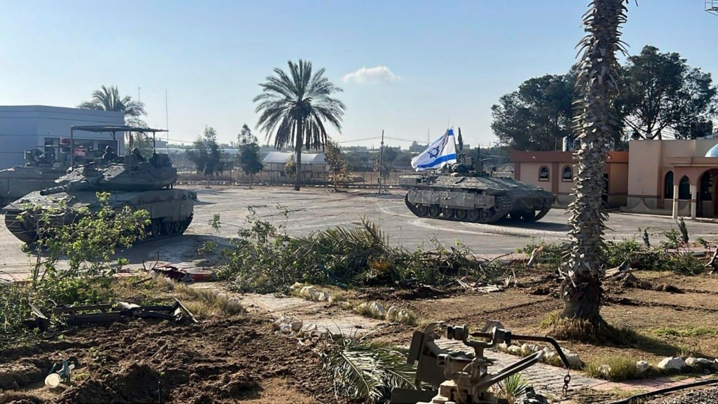 Rafah tanks