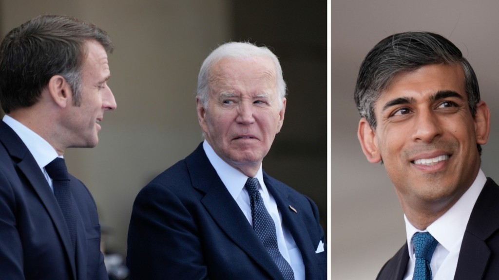 macron biden – sunak – new