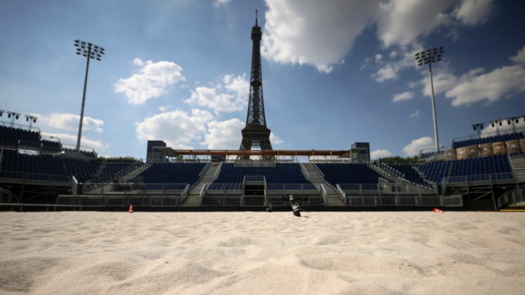 beach volleyball