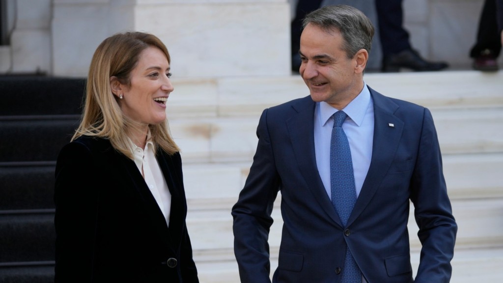 mitsotakis metsola 76- new