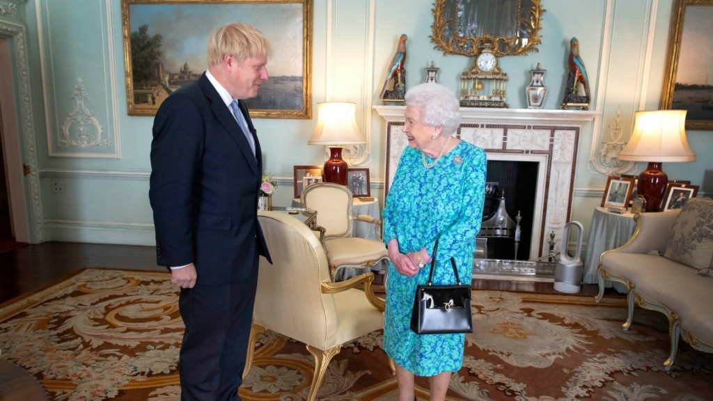 Boris Johnson Queen