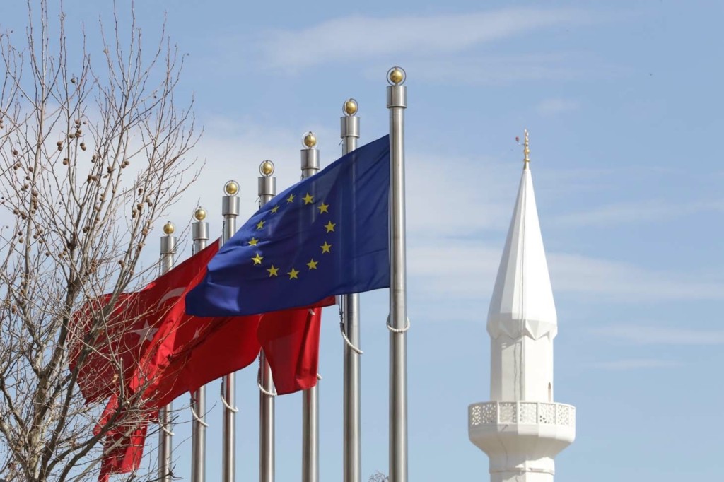 TURKEY EUROPE FLAGS