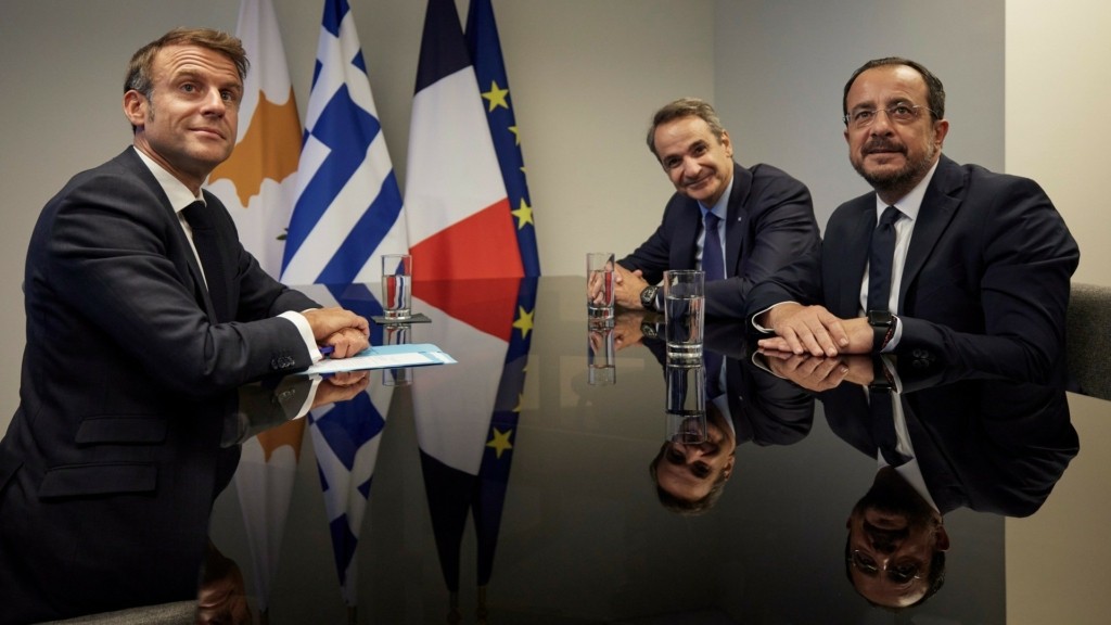mitsotakis_macron_hristodoulidis