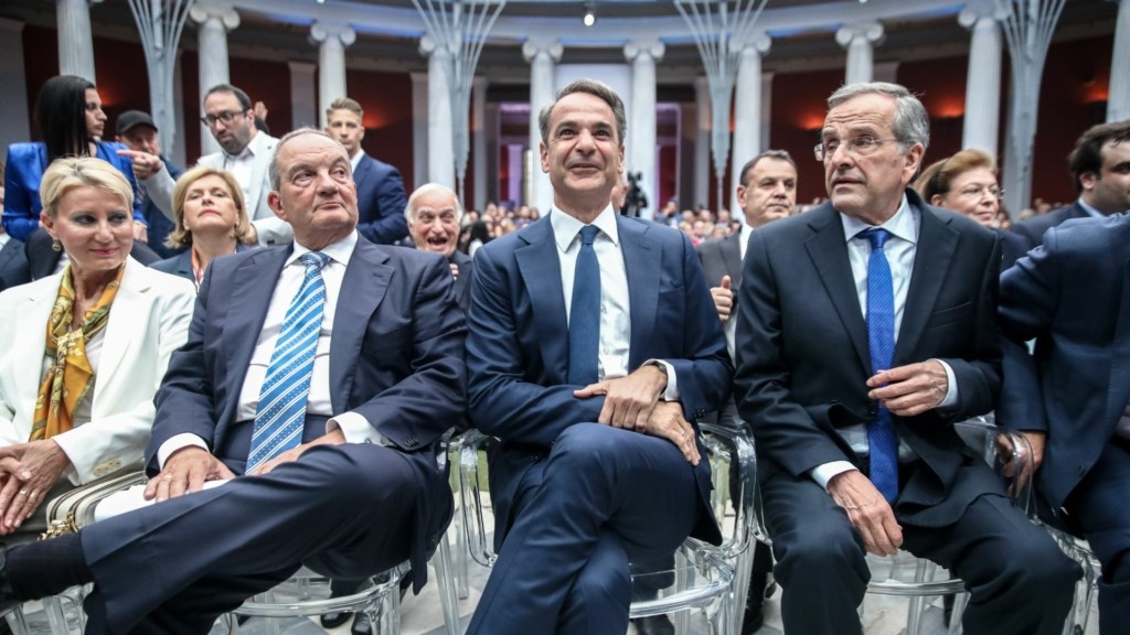 MITSOTAKIS-SAMARAS_KARAMANLIS_