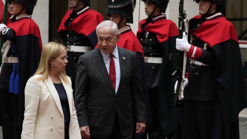 meloni-netanyahu-froura