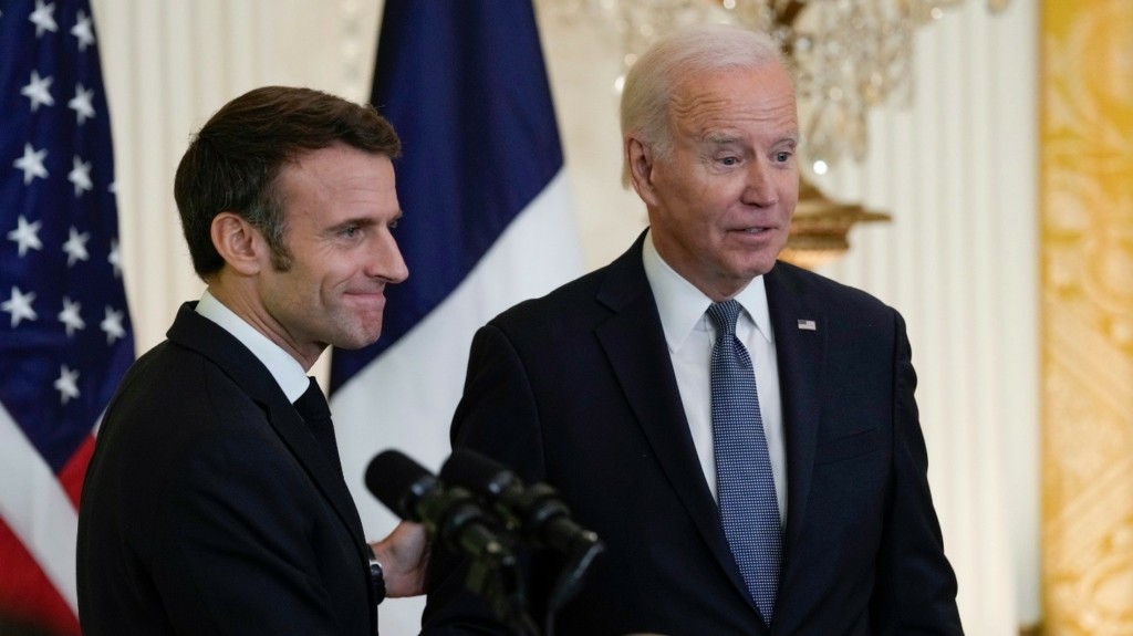 biden macron
