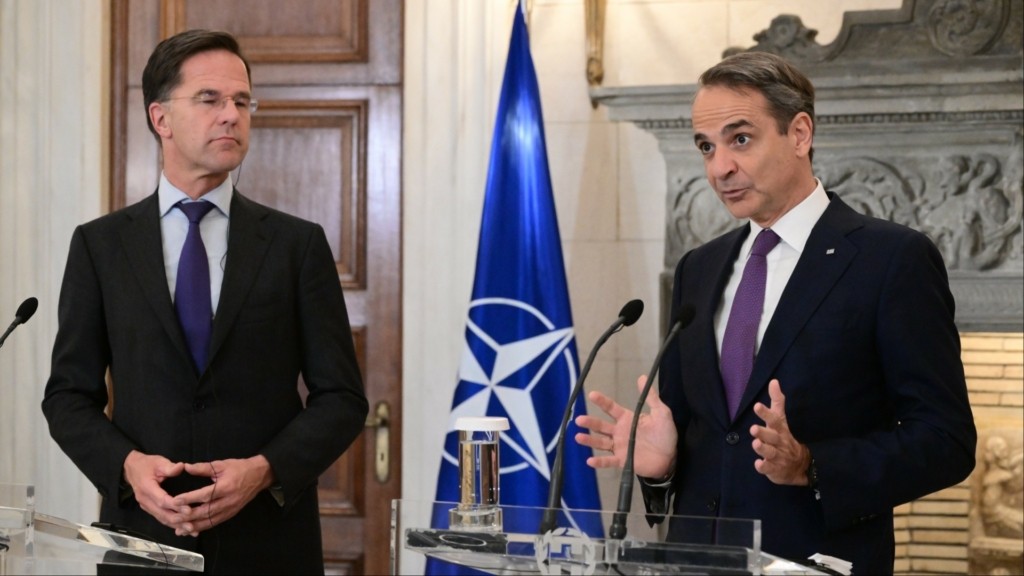 mitsotakis route nato