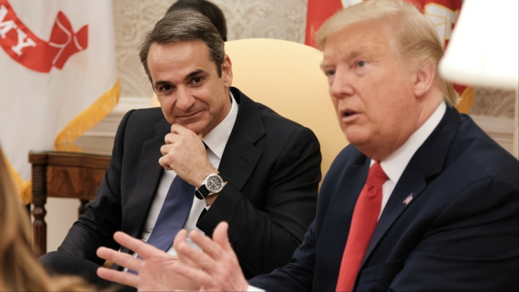 mitsotakis trump