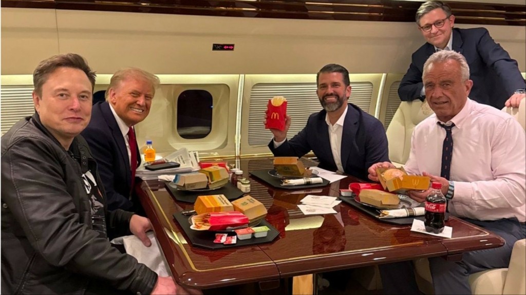 trump kennedy mcdonalds