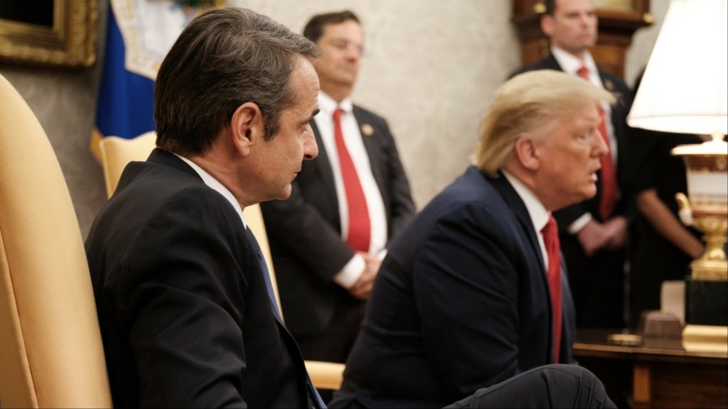 mitsotakis trump