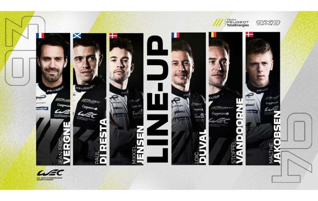 PEUGEOT SPORT-WEC 2025_Driver Line-Up