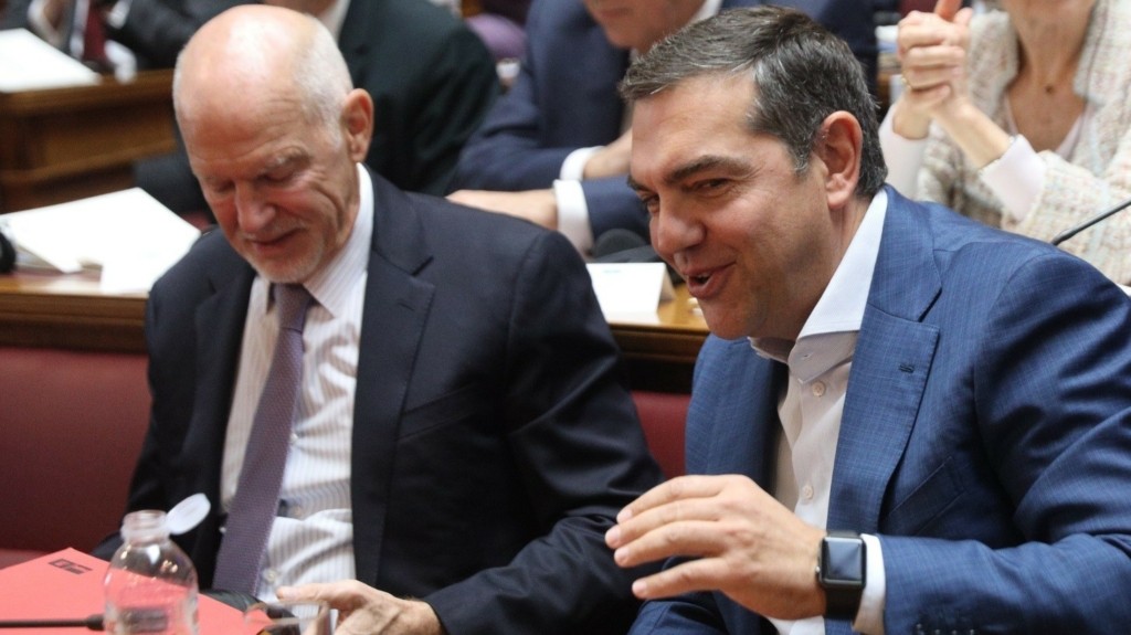 papandreou tsipras