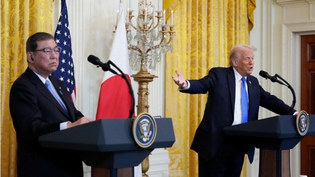 trump ishiba japan usa