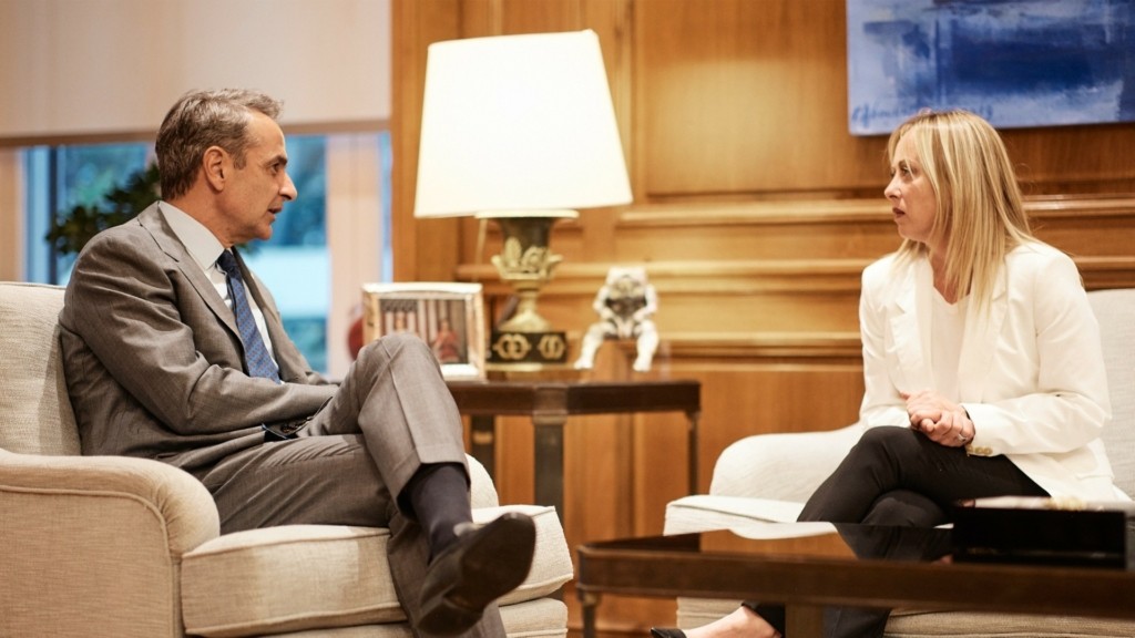mitsotakis meloni