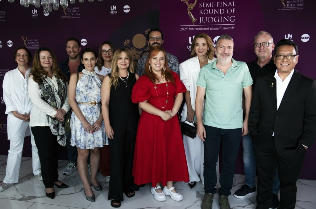 Jury Members in the Semi-Final Round of Judging for the International EmmyR Awards 2025 (1)