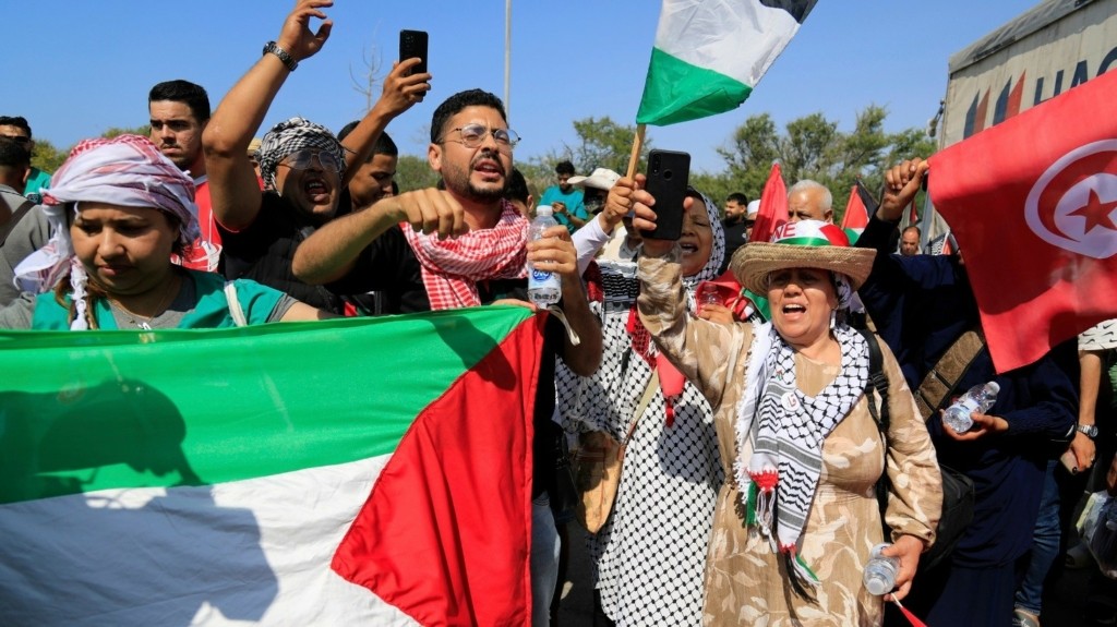 march to gaza