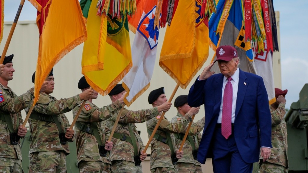 trump military