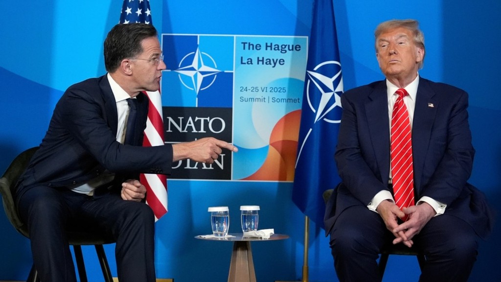 trump route nato – new