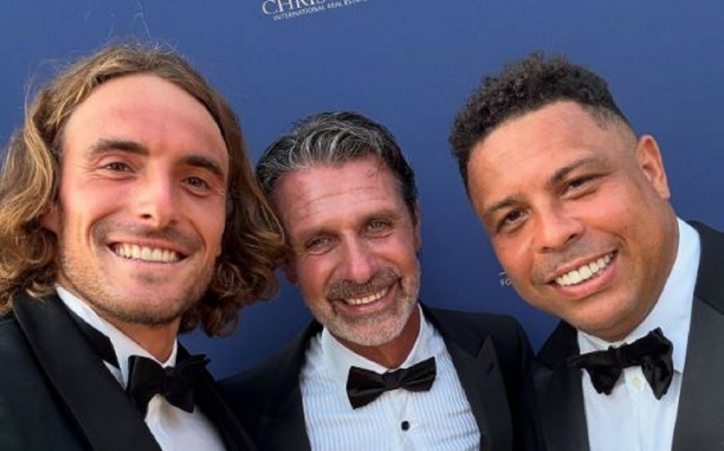 tsitsipas-ronaldo-mouratoglou