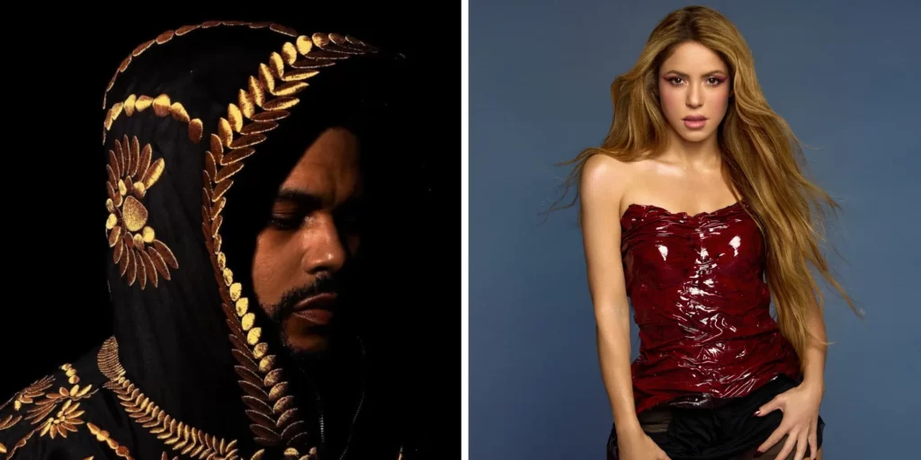 The-Weeknd-Shakira