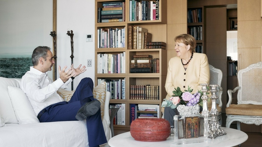 mitsotakis-merkel