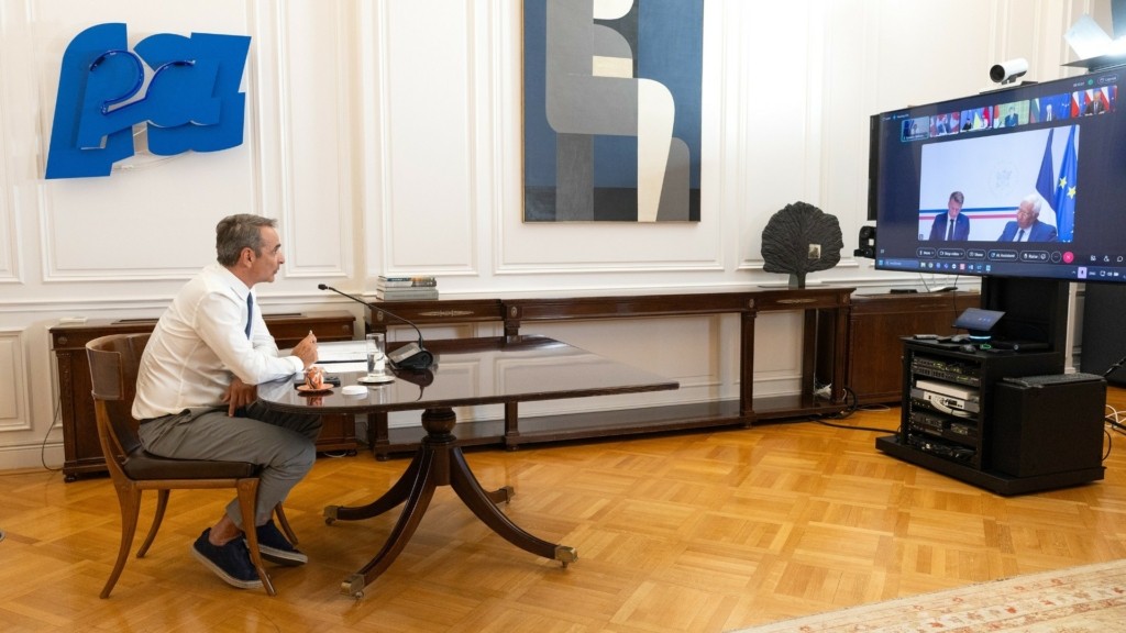 mitsotakis oukrania